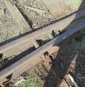Закарпатка демонтувала 20 метрів залізничної колії