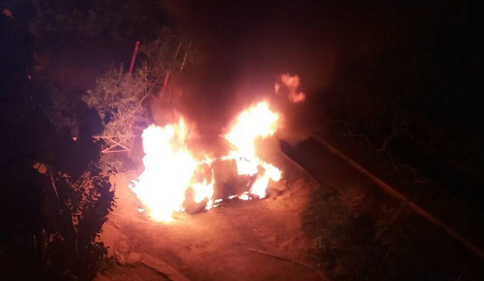 В Ужгороді спалили автомобіль журналіста Павла Білецького (відео)