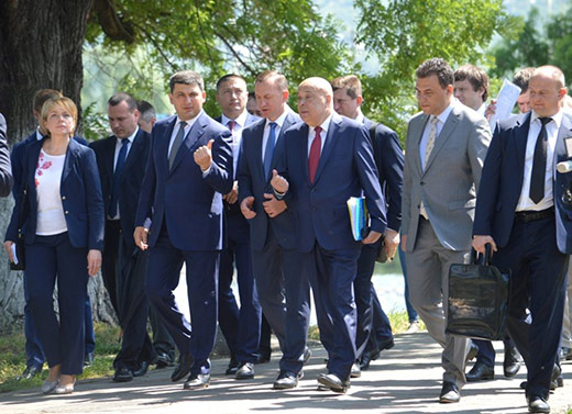 Прем’єр-міністр України В.Гройсман відвідав Закарпаття