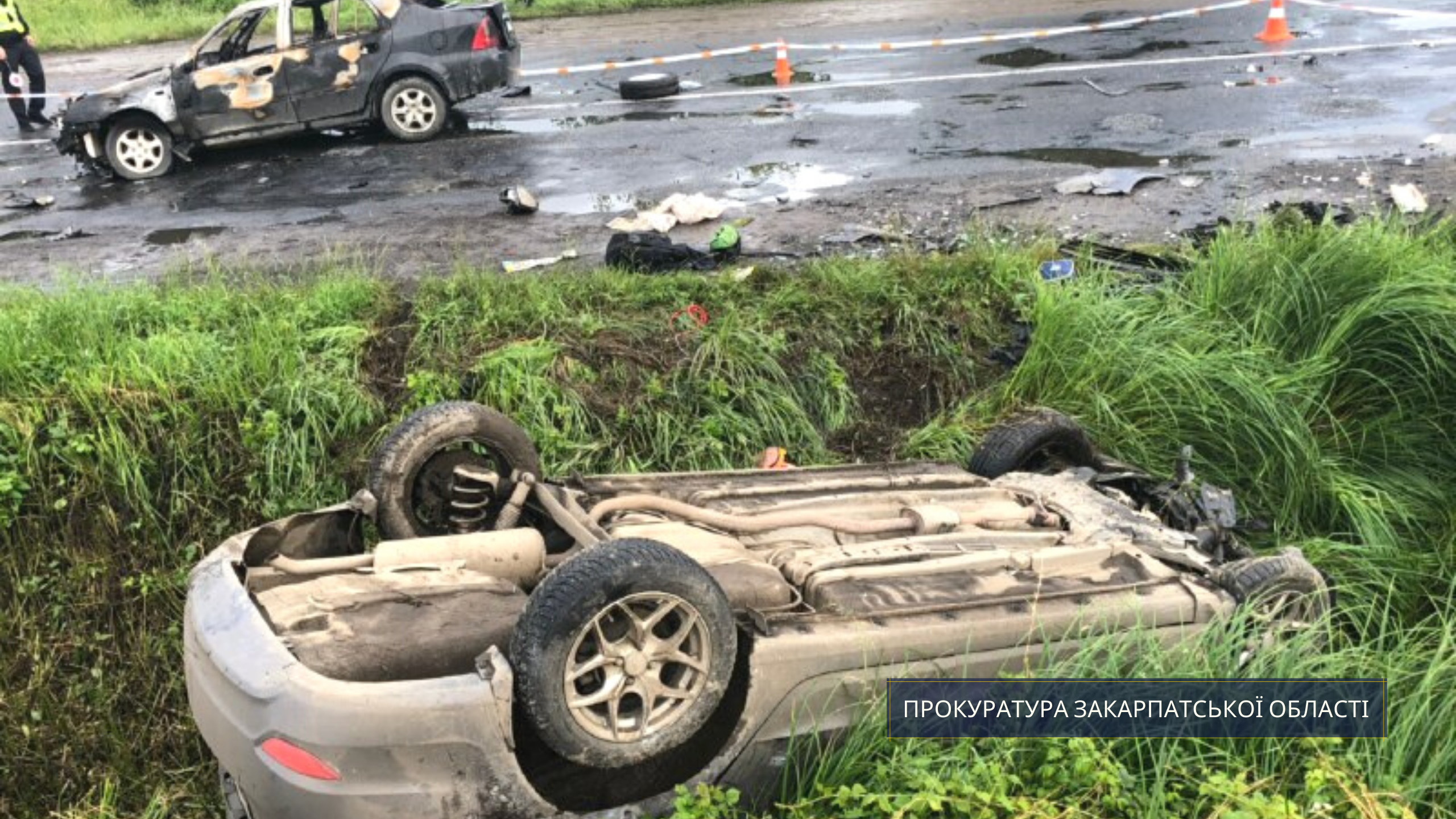 Погоджено підозру третьому учаснику моторошної ДТП на Ужгородщині, який спричинив аварію і втік