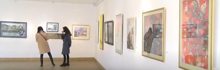 В Ужгороді відкрилася традиційна обласна виставка “Графічне Закарпаття” (ВІДЕО)