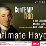 Con-TEMP Trio представить закарпатській публіці концертну програму з творів Й. Гайдна