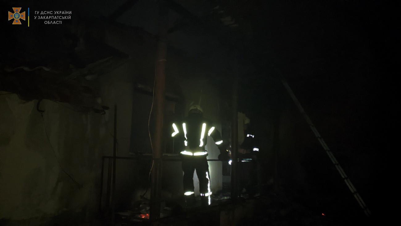 У пожежі на Берегівщині загинула людина