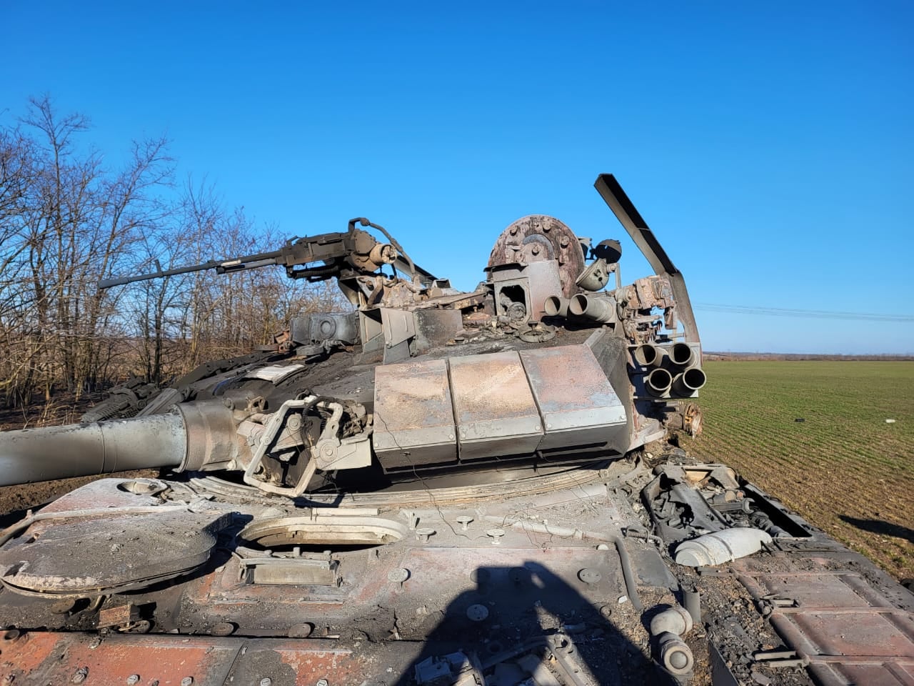 Штурмовики «Закарпатського легіону» знищили російський танк Т-90 «Владімір»