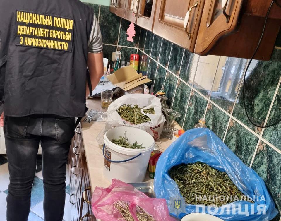 Правоохоронці вилучили у двох мешканок Мукачівщини півкіло марихуани, саджанці конопель та безакцизні цигарки вартістю у майже 1 млн. грн.