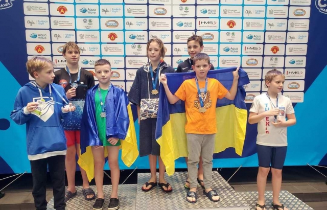 Юні плавці із Закарпаття здобули “золото”, “стрібло” та “бронзу” на міжнародних змаганнях