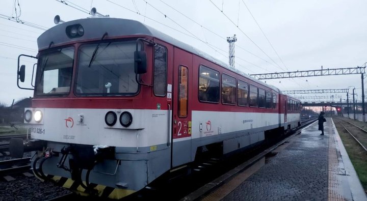 Перший потяг відновленого маршруту з Кошице прибув до Мукачева