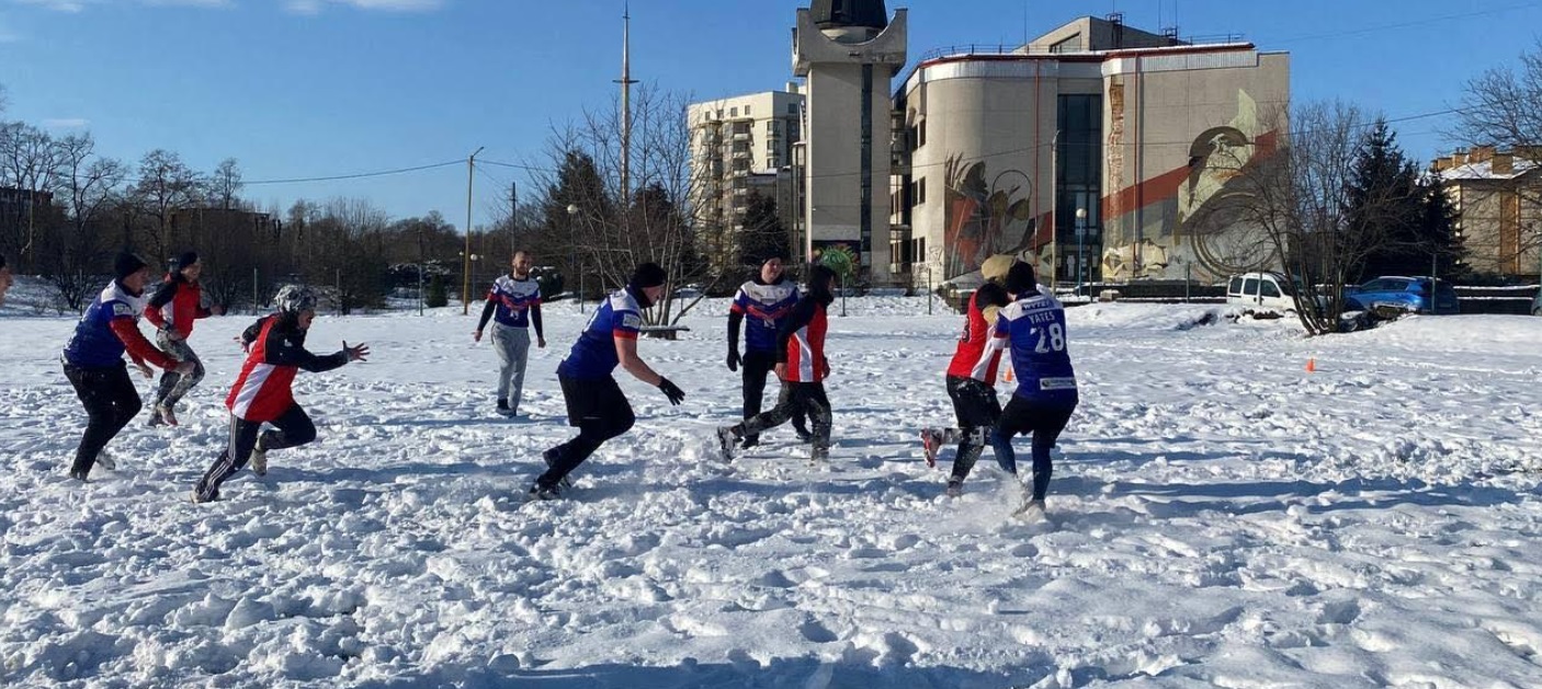 В Ужгороді відбувся Кубок із зимового регбі серед закарпатських команд