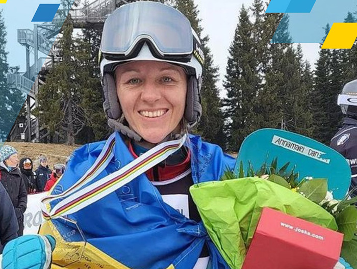 Сноубордистка із Закарпаття у здобула золото у фіналі Кубку Європи