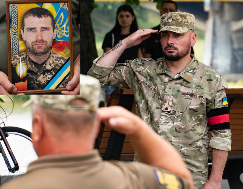 Ужгород попрощався зі стрільцем-санітаром штурмового батальйону Юрієм Сакуличем